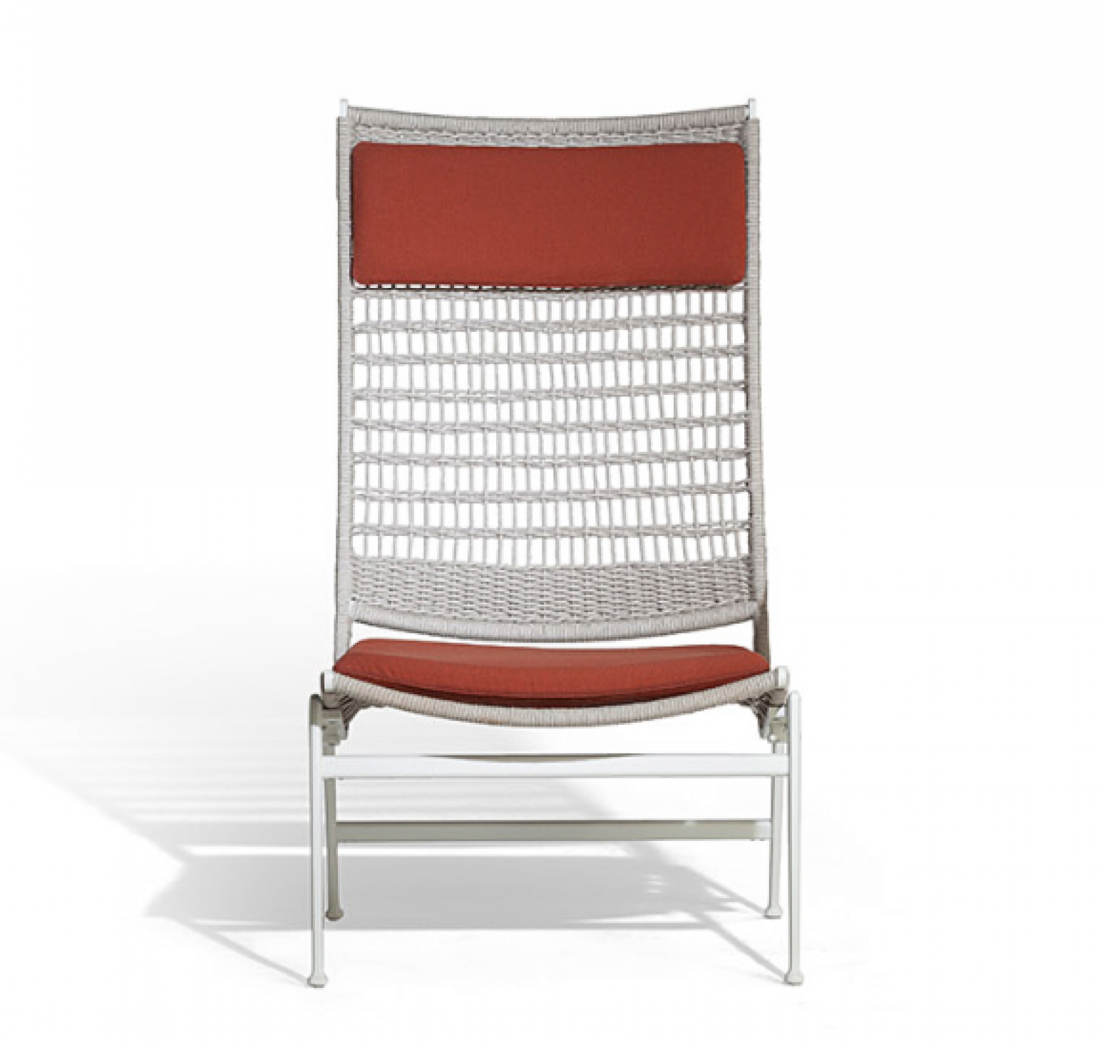 笋卯家居 Outdoor furniture Product 《Red and white rattan leisure chair》 笋卯家居 Outdoor furniture Product 《Red and white rattan leisure chair》【图2】