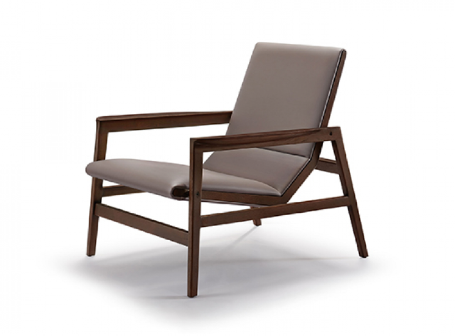 宝玛仕 Home Furniture Product 《Wooden frame leather lounge chair》 宝玛仕 Home Furniture Product 《Wooden frame leather lounge chair》【图1】