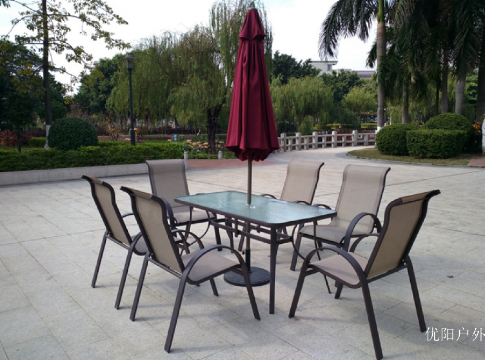 优阳户外 Outdoor furniture Product 《Mesh cloth outdoor leisure table and chair》 优阳户外 Outdoor furniture Product 《Mesh cloth outdoor leisure table and chair》【图0】