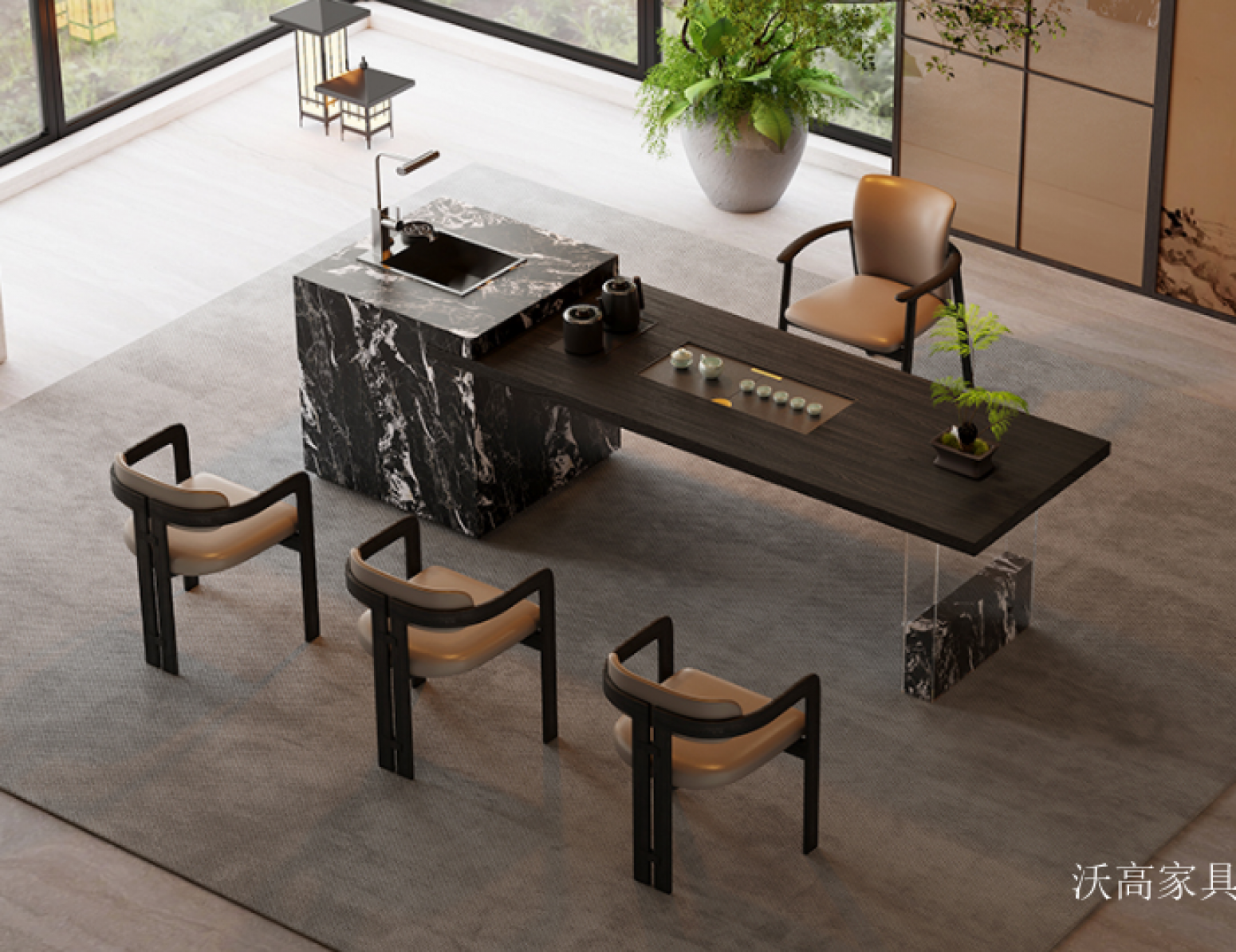 沃高家具 Home Furniture Product 《Shanyin Tea Terrace》 沃高家具 Home Furniture Product 《Shanyin Tea Terrace》【图1】