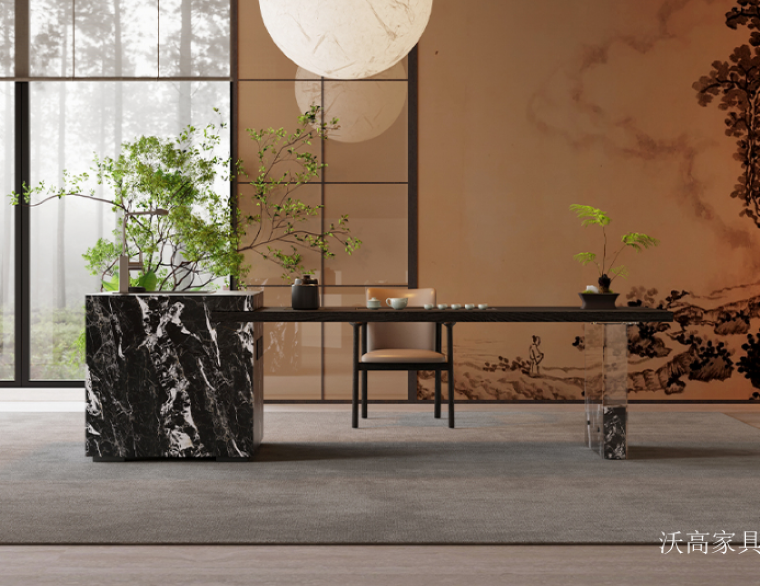 沃高家具 Home Furniture Product 《Shanyin Tea Terrace》 沃高家具 Home Furniture Product 《Shanyin Tea Terrace》【图2】