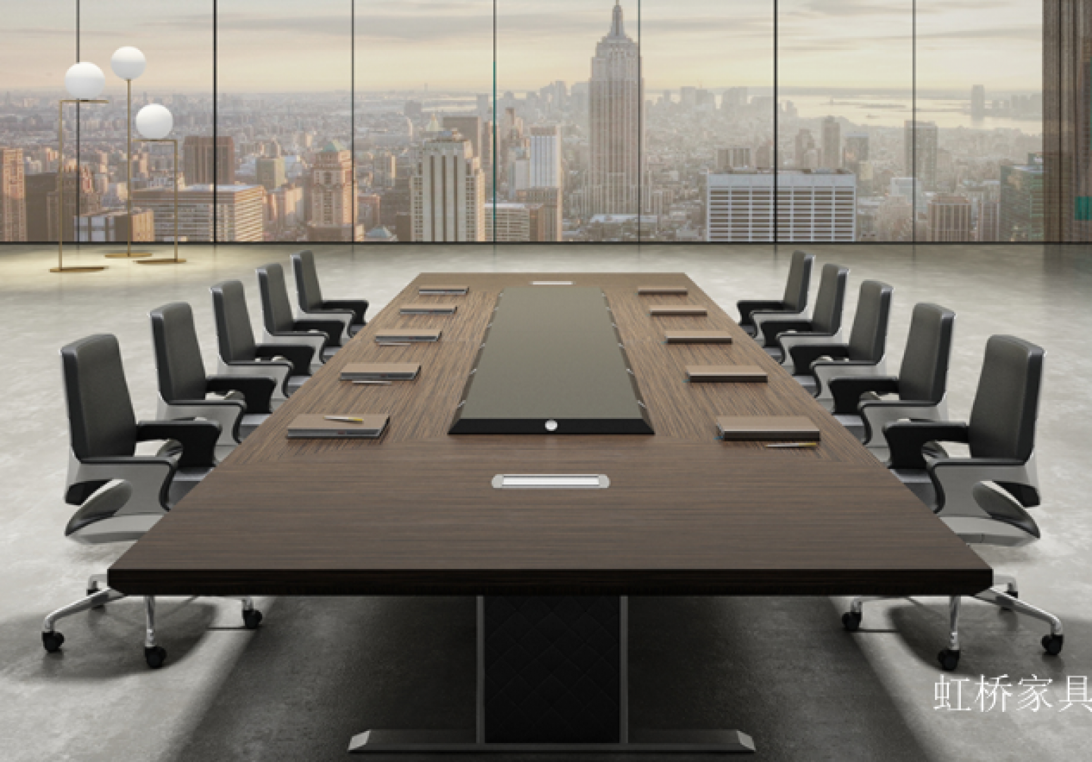 虹桥家具 Office furniture Product 《Business long conference table》 虹桥家具 Office furniture Product 《Business long conference table》【图1】