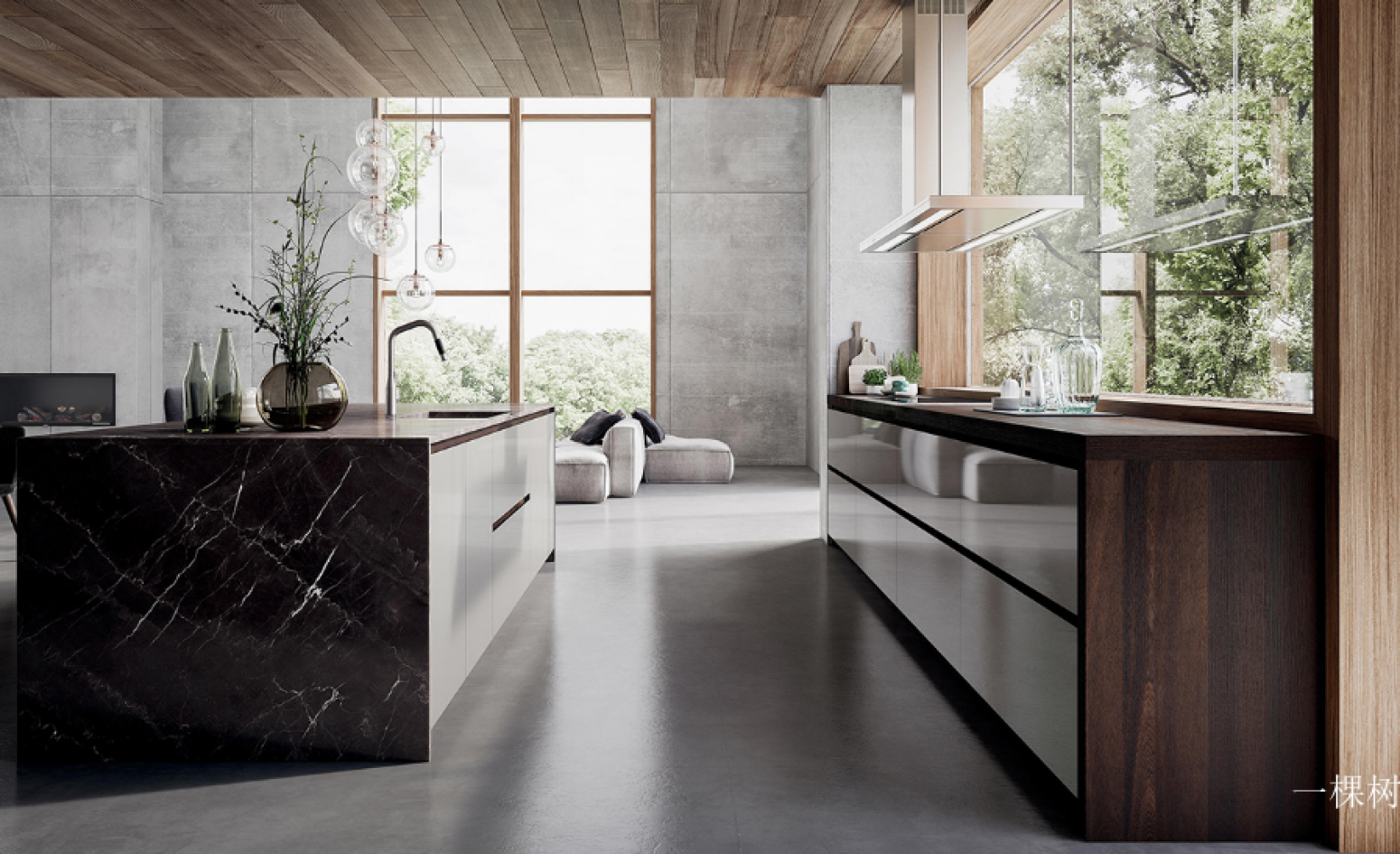 一棵树 Bathroom furniture Product 《Modern and simple island cabinets》 一棵树 Bathroom furniture Product 《Modern and simple island cabinets》【图1】