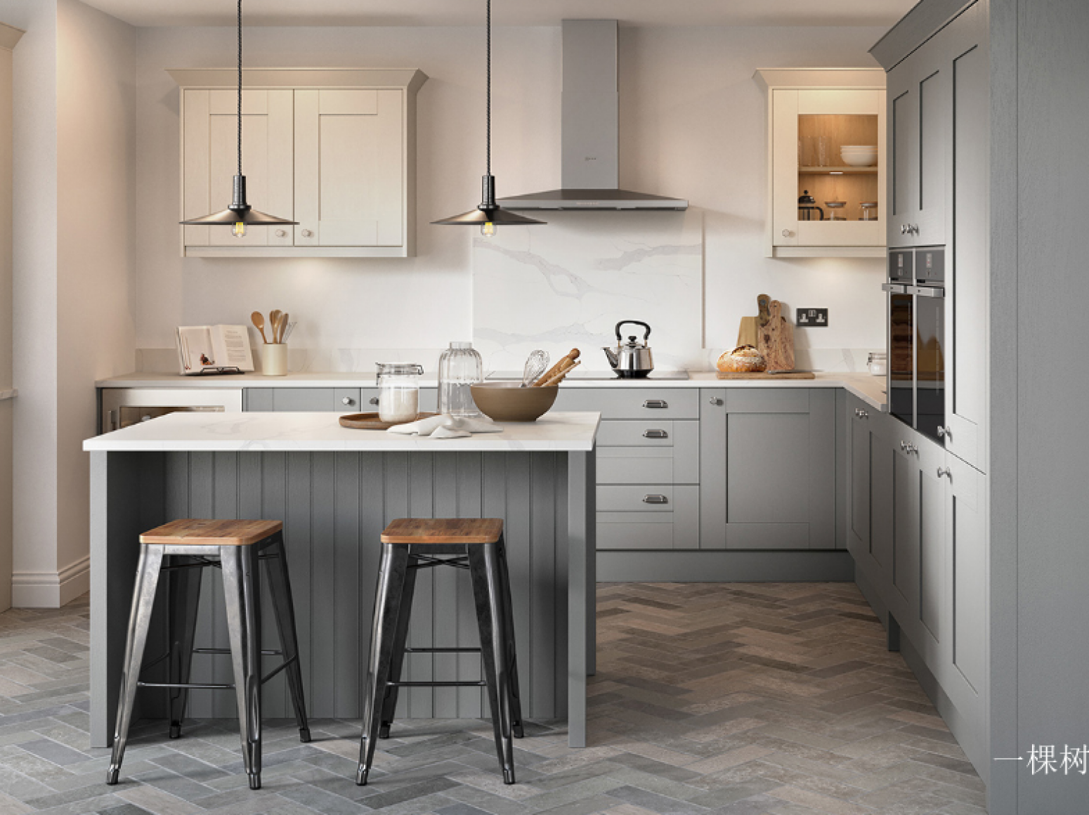 一棵树 Bathroom furniture Product 《Light grey fresh island cabinet》 一棵树 Bathroom furniture Product 《Light grey fresh island cabinet》【图0】