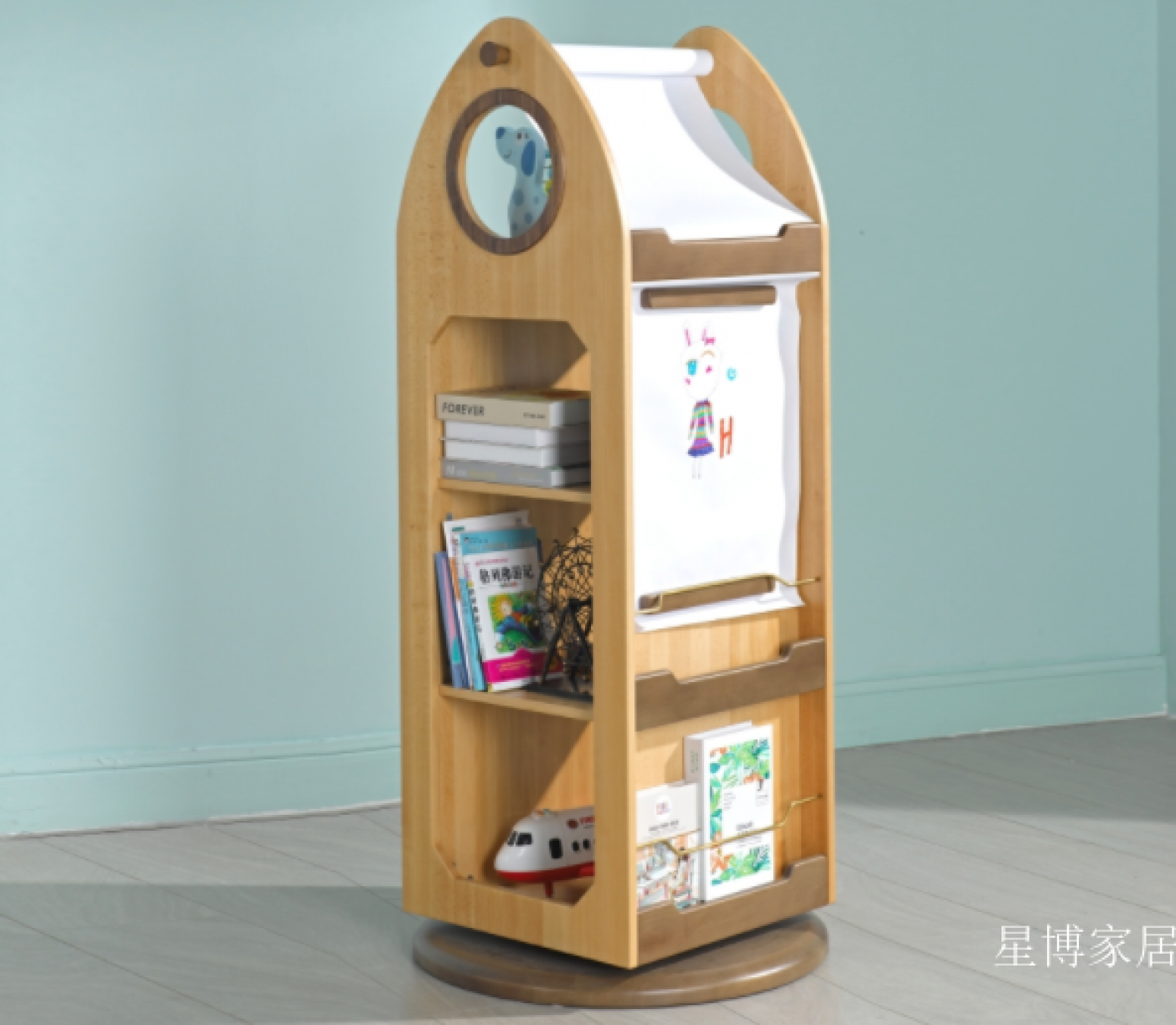 星博家居 Children's furniture Product 《Children's rotating bookcase》 星博家居 Children's furniture Product 《Children's rotating bookcase》【图0】
