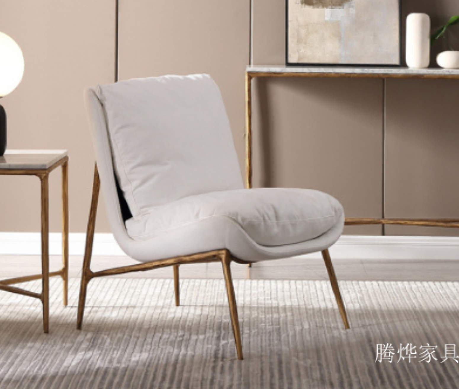 腾烨家具 Home Furniture Product 《Platinum light Luxury leisure chair》 腾烨家具 Home Furniture Product 《Platinum light Luxury leisure chair》【图1】