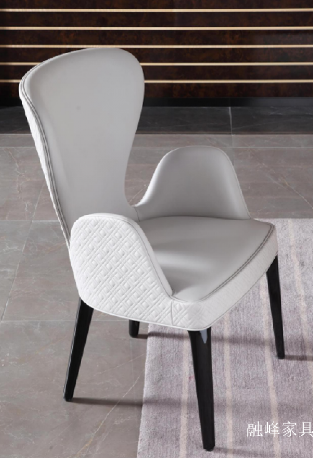 融峰家具 Home Furniture Product 《Marble-textured dining table and chairs》 融峰家具 Home Furniture Product 《Marble-textured dining table and chairs》【图3】