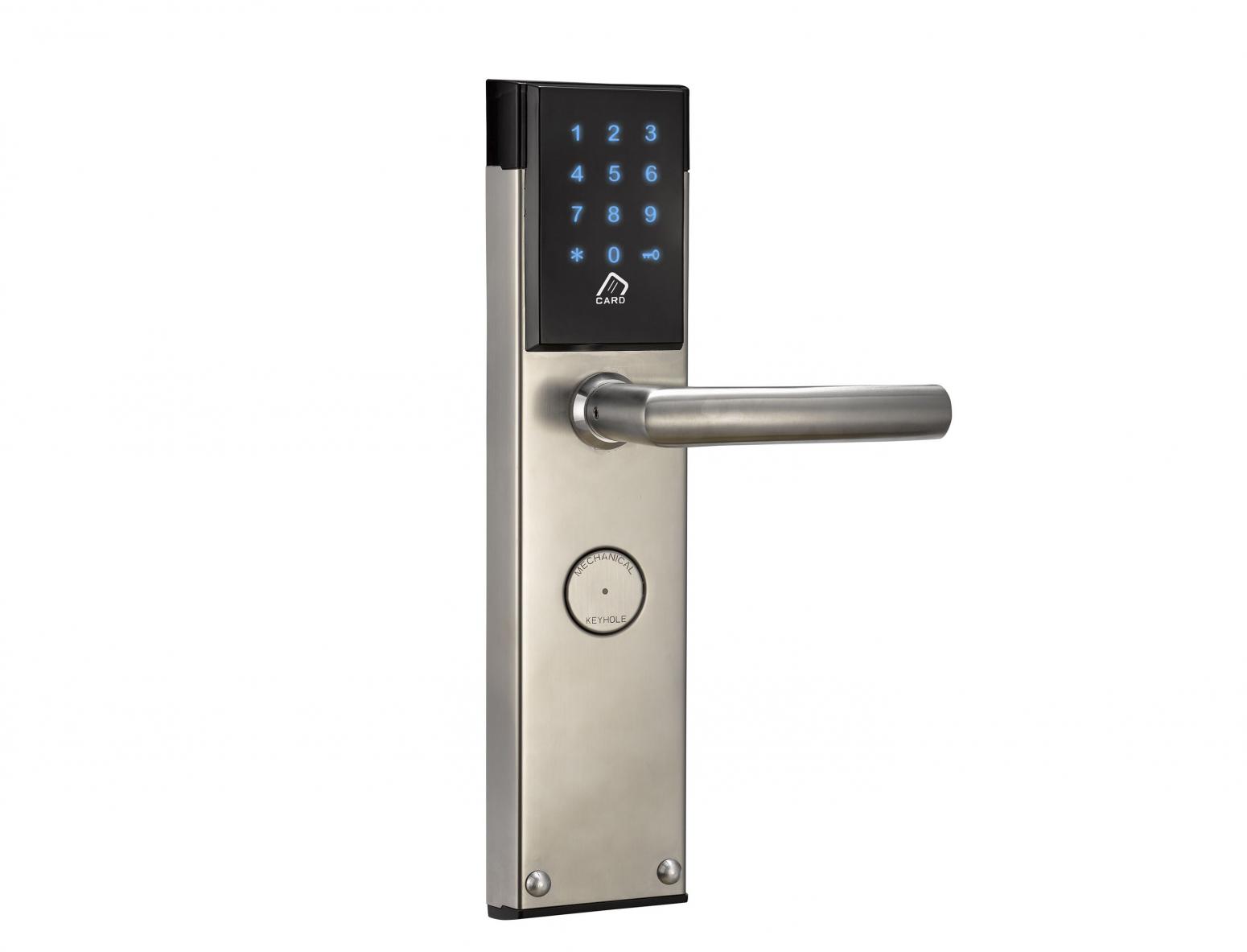 日翔科技 Smart home Product 《Gold Steel Two-color Handle Smart Lock》 日翔科技 Smart home Product 《Gold Steel Two-color Handle Smart Lock》【图0】