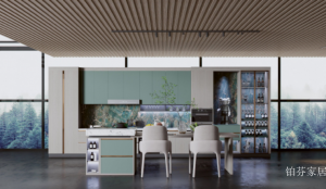 Product picture:Furniture factory 铂芬家居 Bathroom furniture product name 《Light green natural-style cabinets》议价