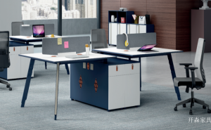Product picture:Furniture factory 开森家具 Office furniture product name 《A simple blue and white desk》议价