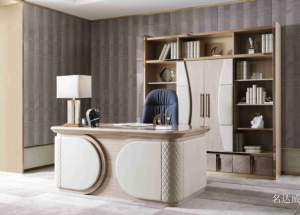 Product picture:Furniture factory 名达威 Office furniture product name 《Light luxury business president desk》议价