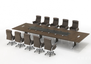 Product picture:Furniture factory 虹桥家具 Office furniture product name 《Business long conference table》议价