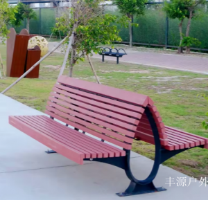 Product picture:Furniture factory 丰源户外 Outdoor furniture product name 《Wooden outdoor leisure bench》议价