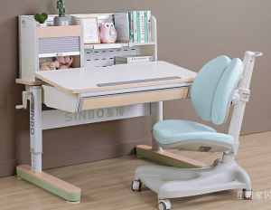 Product picture:Furniture factory 星博家居 Children's furniture product name 《Adjustable study desk and chair set》议价