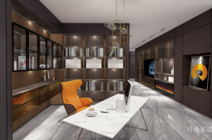 Product picture:Furniture factory 月兔家居 Home Furniture product name 《Light luxury elegant multi-function study》议价