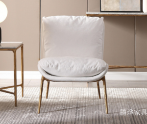 Product picture:Furniture factory 腾烨家具 Home Furniture product name 《Platinum light Luxury leisure chair》议价