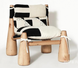 Product picture:Furniture factory 腾烨家具 Home Furniture product name 《Log patchwork children's fun leisure chair》议价