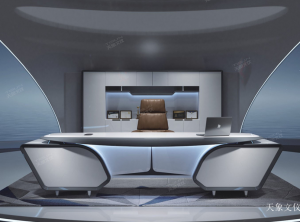 Product picture:Furniture factory 天象文仪 Office furniture product name 《Future technology Streamlined desk》议价