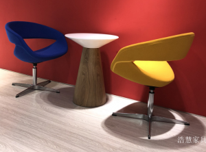 Product picture:Furniture factory 浩慧家具 Office furniture product name 《Colorful modern rotating leisure chair》议价