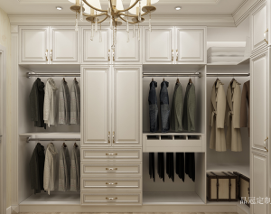 Product picture:Furniture factory 品冠定制 Home Furniture product name 《French Golden Charm wardrobe》议价