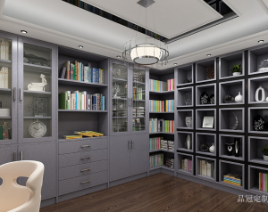 Product picture:Furniture factory 品冠定制 Home Furniture product name 《Gray art collection modern study》议价