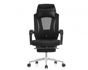 Product picture:Furniture factory 泉琪家具 Office furniture product name 《Black-toned headrest comfortable office chair》议价