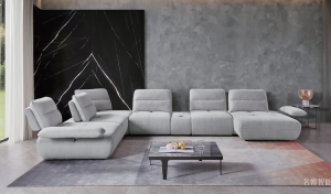 Product picture：Furniture factory名博智能Smart homeproduct name《MB Upholstered Sofa》议价