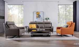 Product picture：Furniture factory玛迪亚Home Furnitureproduct name《Madera Italian sofa》议价