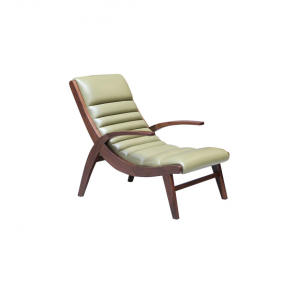 Product picture：Furniture factory莫霞家居Home Furnitureproduct name《Italian-style simple leather lounge chair》议价