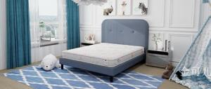 Product picture：Furniture factory金可儿Children's furnitureproduct name《Ayers children's bed frame》议价