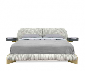 Product picture：Furniture factory笋卯家居Home Furnitureproduct name《Bed D639》议价