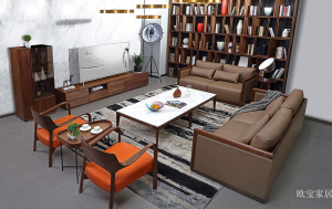 Product picture：Furniture factory欧宝家居Home Furnitureproduct name《OBO German minimalist sofa》议价