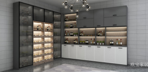Product picture：Furniture factory欧宝家居Bathroom furnitureproduct name《Modern panel cabinet》议价