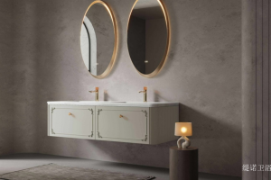 Product picture：Furniture factory缇诺卫浴Bathroom furnitureproduct name《Loy bathroom cabinet》议价