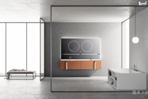 Product picture：Furniture factory缇诺卫浴Bathroom furnitureproduct name《Rey bathroom cabinet》议价