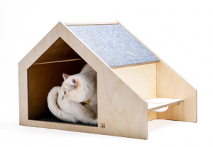 Product picture：Furniture factory大木姜Pet furnitureproduct name《Wooden cat bed》议价