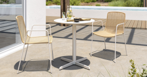 Product picture：Furniture factory唯尼可Outdoor furnitureproduct name《Wicker dining chairs》议价