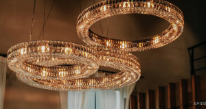 Product picture：Furniture factory 光环家居 Home Furniture product name 《GALAXY Crystal Chandelier》议价