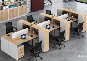 Product picture：Furniture factory华丰富Office furnitureproduct name《Simple office desk》议价