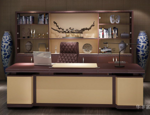 Product picture：Furniture factory华丰富Office furnitureproduct name《High-end office desk》议价