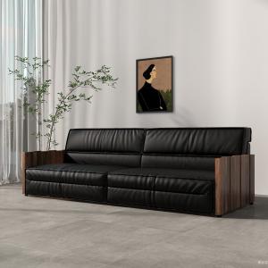 Product picture：Furniture factory挪亚家Home Furnitureproduct name《New wooden railing sofa》议价