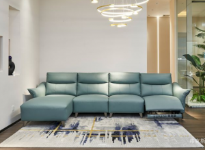 Product picture：Furniture factory弗克斯Smart homeproduct name《Light blue electric sofa》议价