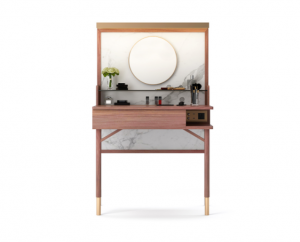 Product picture：Furniture factory岁悦设计Home Furnitureproduct name《Moonlight Vanity Table》议价