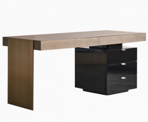 Product picture：Furniture factory富利源Office furnitureproduct name《Italian minimalist office desk》议价