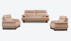 Product picture：Furniture factory吉斯家具Home Furnitureproduct name《Little bull leather sofa》议价