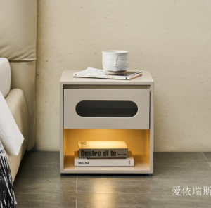 Product picture：Furniture factory爱依瑞斯Home Furnitureproduct name《Smart Wireless Charging Nightstand》议价