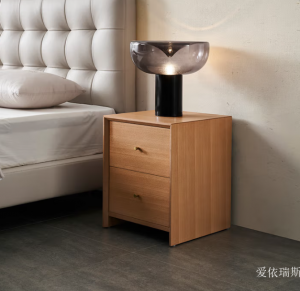 Product picture：Furniture factory爱依瑞斯Home Furnitureproduct name《Modern Minimalist Nightstand》议价