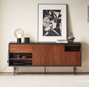 Product picture：Furniture factory爱依瑞斯Home Furnitureproduct name《Wooden Storage Cabinet》议价