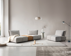 Product picture：Furniture factory爱依瑞斯Home Furnitureproduct name《Italian-Style Tofu Block Sofa》议价