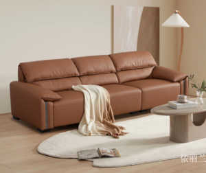 Product picture：Furniture factory依丽兰Home Furnitureproduct name《EVENILAND genuine leather sofa》议价